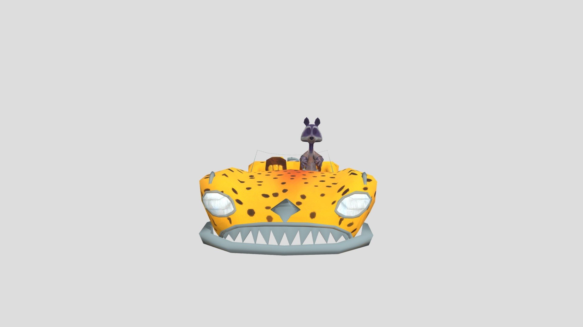 Raccon In The Car - Download Free 3D model by showbizchannel224 ...