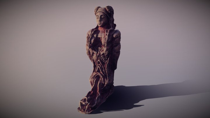 Sarah's Ouroboros' - Sculpture by Alex Demetriou 3D Model