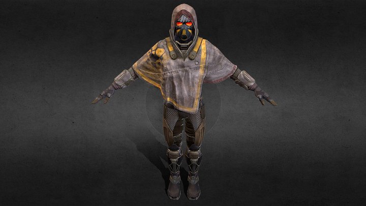 Kaos Skin 3D Model