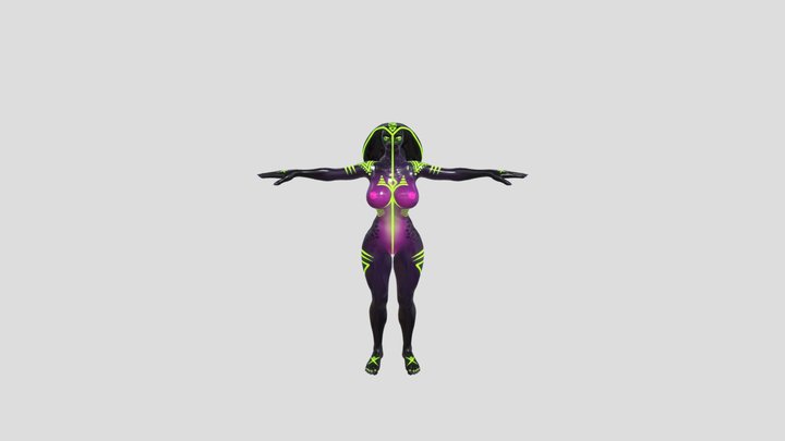 Qhala_rig V1.1_ Qio8XF2 3D Model