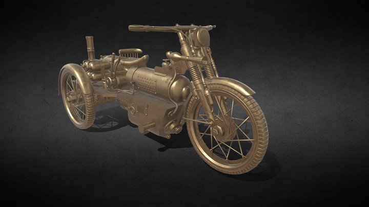 Bike "Bronze" 3D Model