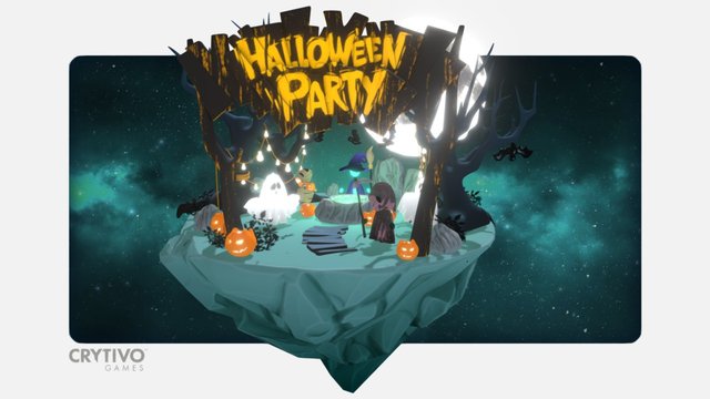 The Universim - Halloween Party 3D Model