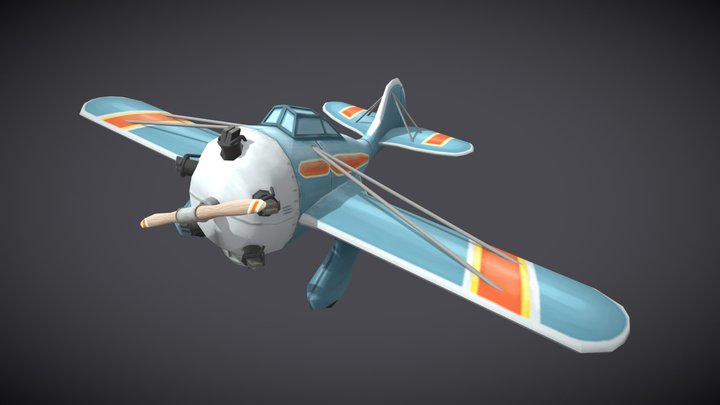 Game Art 1 - The Flying Circus 3D Model