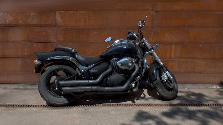 Harley parking 2 – Kostenloses 3D-Modell STL
