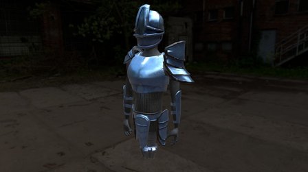 Guard Robot 3D Model