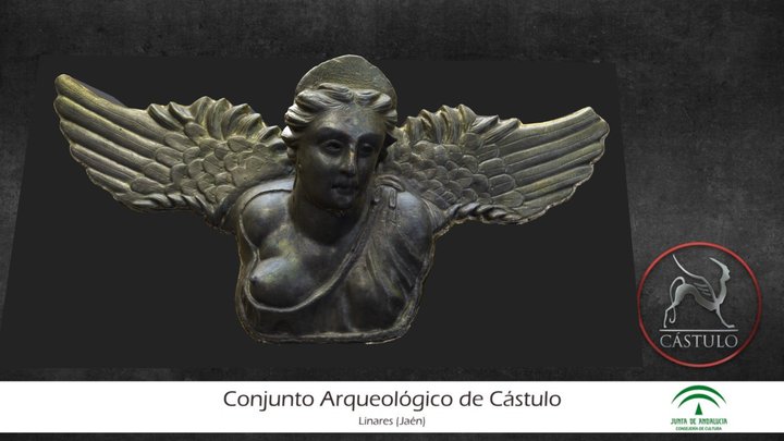 Aplique Victoria Alada (Siglo I d.C. - II d.C.) 3D Model