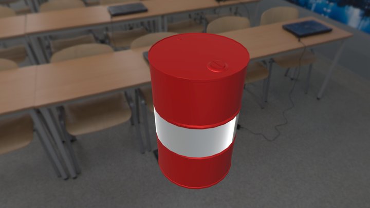 Barrel 3D Model