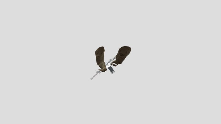 M4 Animations 3D Model