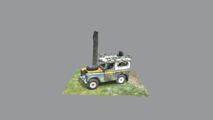 Bumpkin the Land Rover Series IIA 3D Model