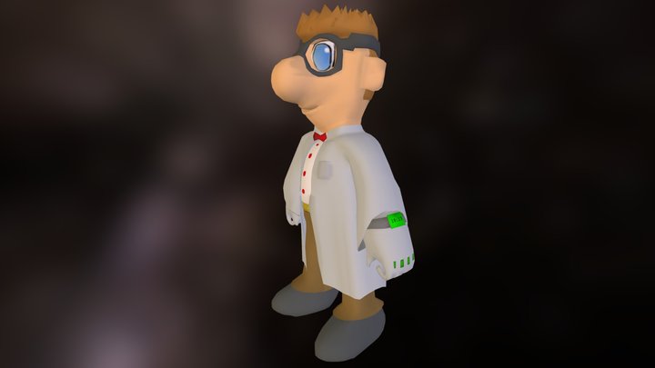 Professor Frank 3D Model