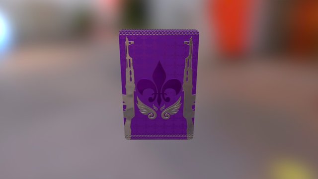 Saints Row Test Card 3D Model