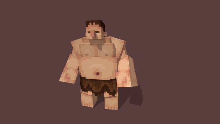 Hill Giant 3D Model