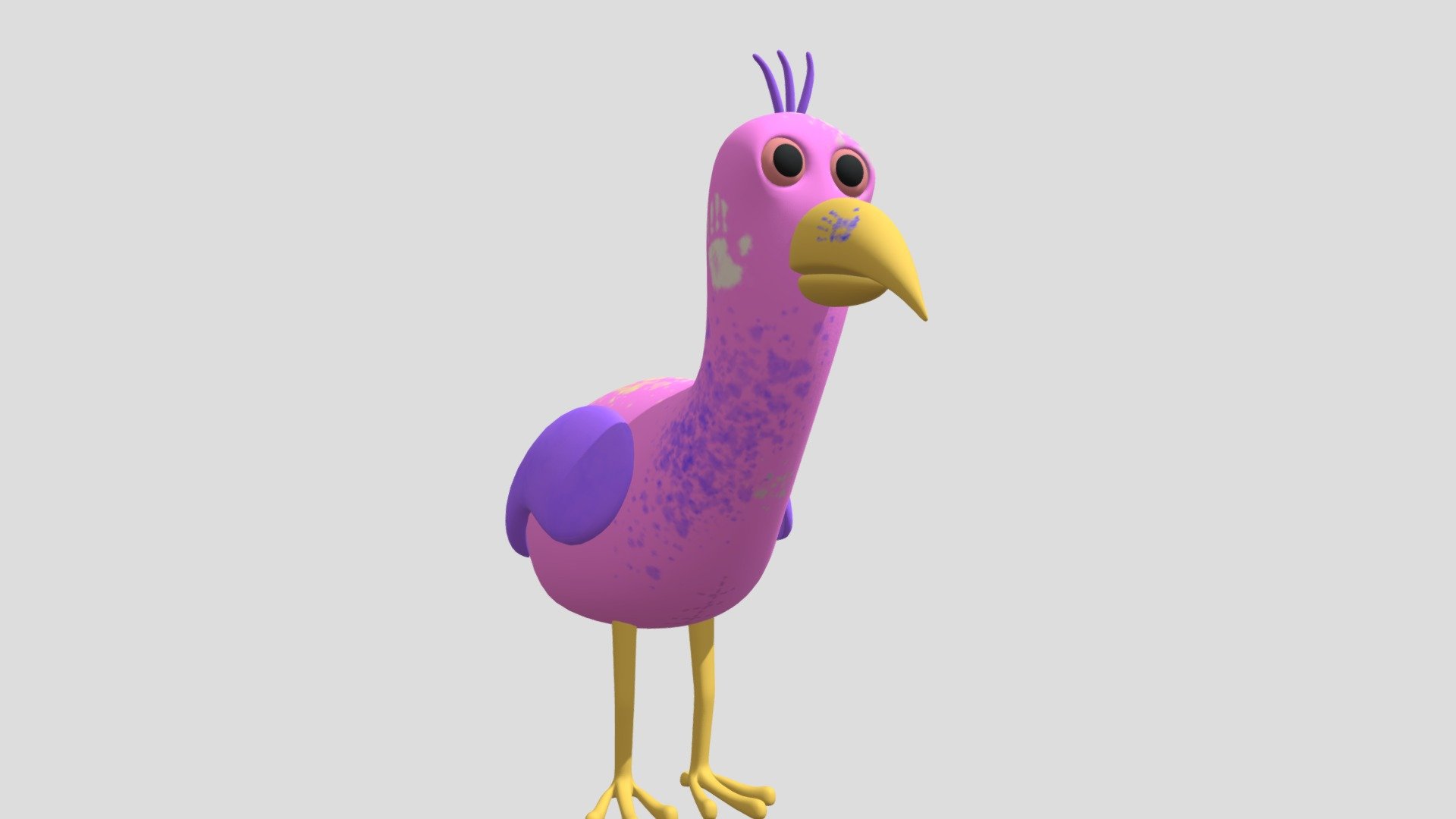 Opila bird - Download Free 3D model by Gavin bou (@GavinBou) [d39b5f0]