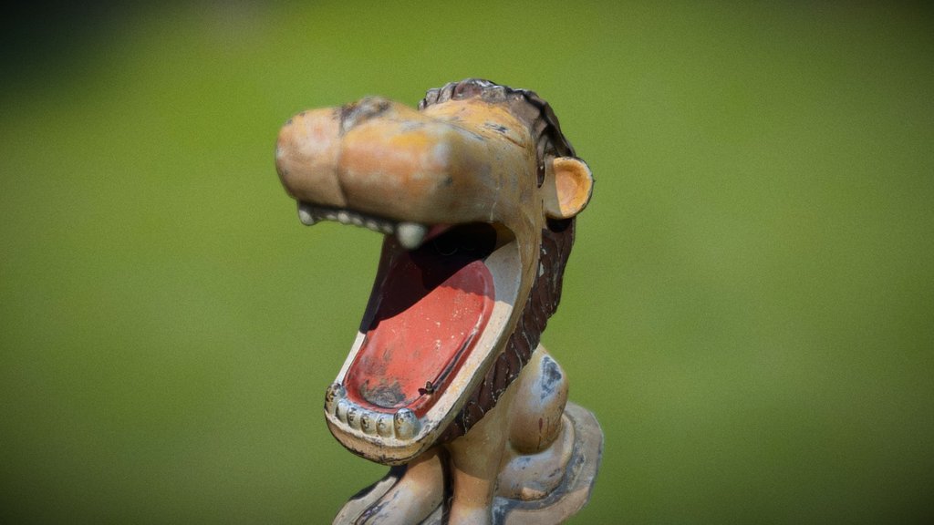 Lion statue