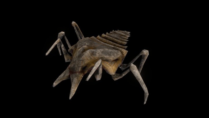 Snapper Beetle (Low Poly) 3D Model