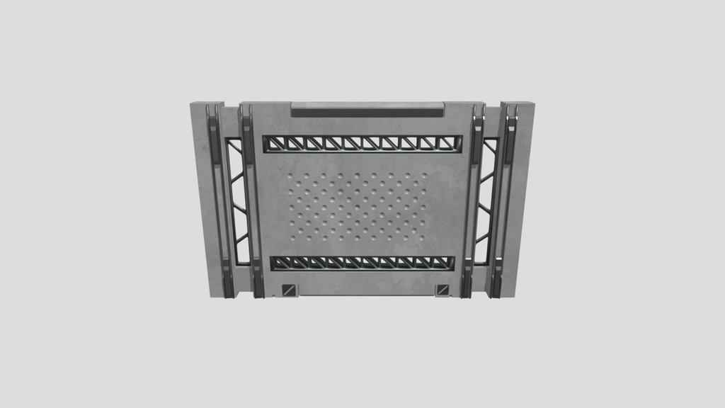 Sci Fi Wall Panel