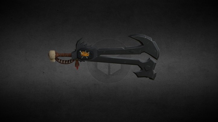 Heavy Sword- WoW style 3D Model