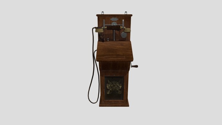Antique Phone – Gratis 3D-model STL