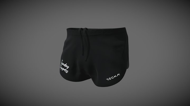 Running Short_SundaySippers 3D Model