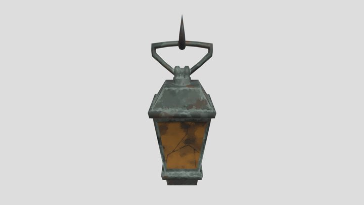 Wall Lantern 3D Model