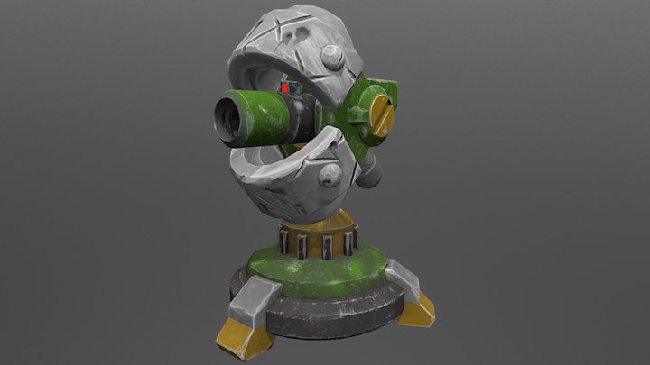 CanGuard Virus 3D Model