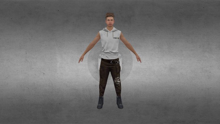 free fire Adam 3D model – Free 3D Model STL