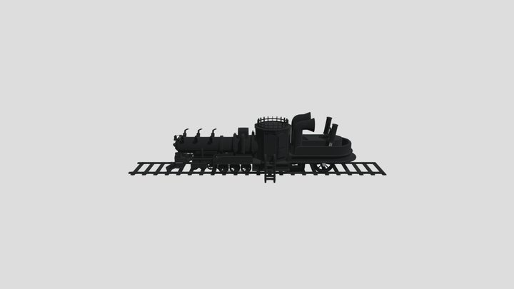 Stream Bullet Train Engine 3D Model