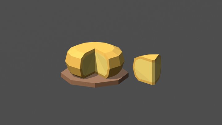 Dutch Cheese 3D Model