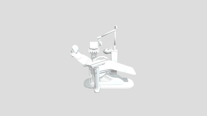 Diş ünitesi, dental unit 3D Model