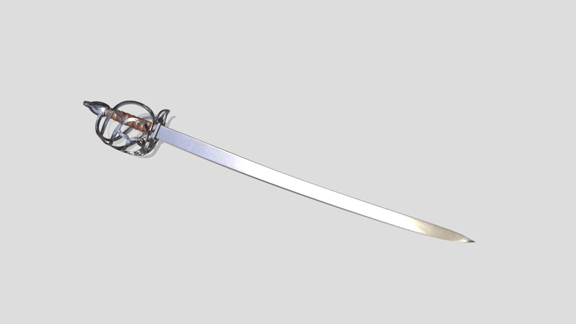 1788 Heavy Cavalry Sword with 1845 Cutlass blade