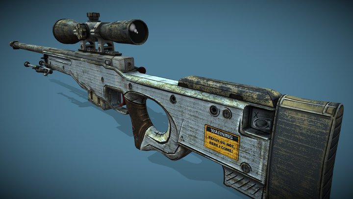 AWP- M1NUS 3D Model