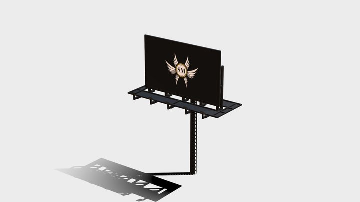 Billboard 3D Model