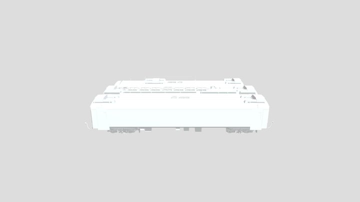 Эд4м 482 Train Russian Model 3D Model