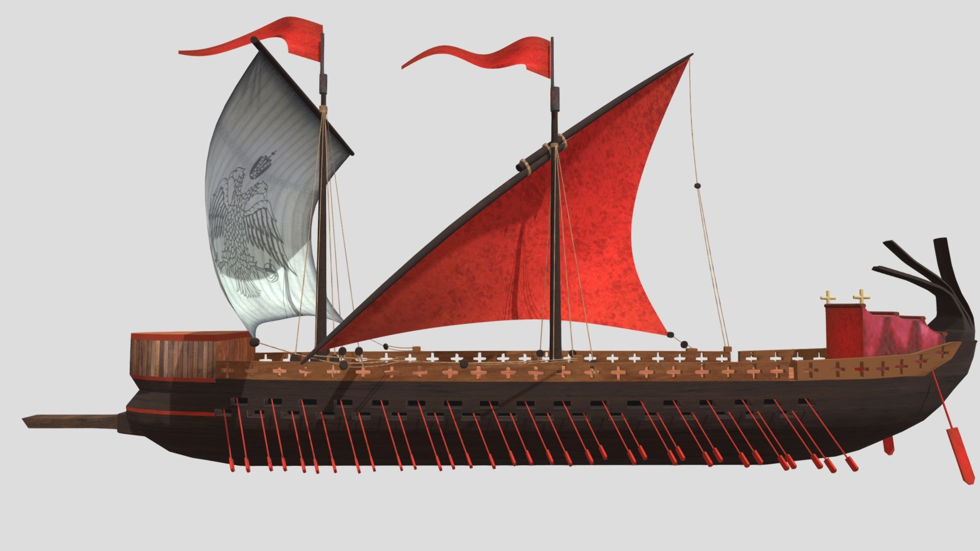 Liburna Download Free 3D model by gogiart (agt14032013) [d3a7ddc