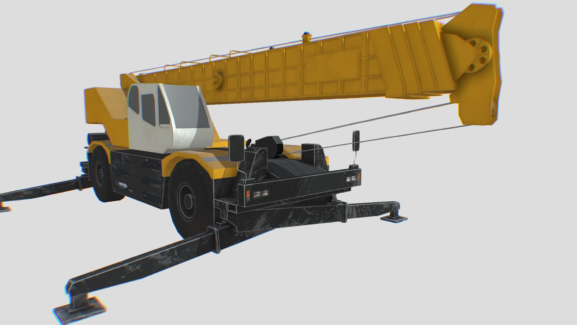 Truck-mounted Crane - 3D model by Meas Rathnaksambath (@BigKBK ...