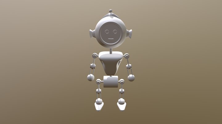 Robot - Sara grosso 3D Model