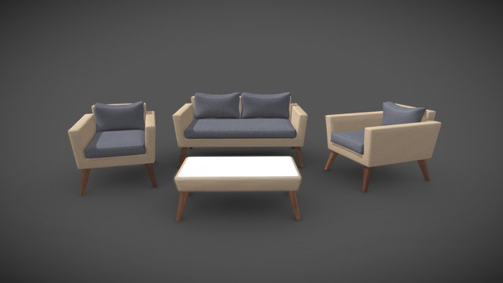 Leroy Merlin Lukka AR Ready Model 3D Model