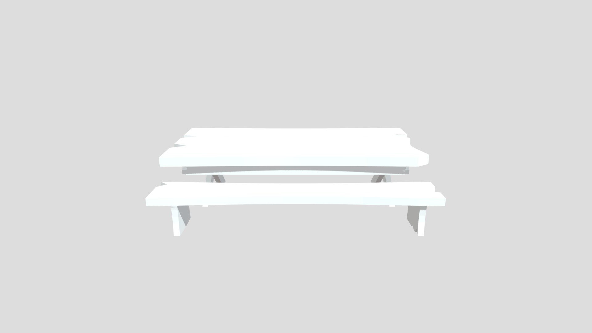Picnic Table — Sketchfab embed 3D viewer