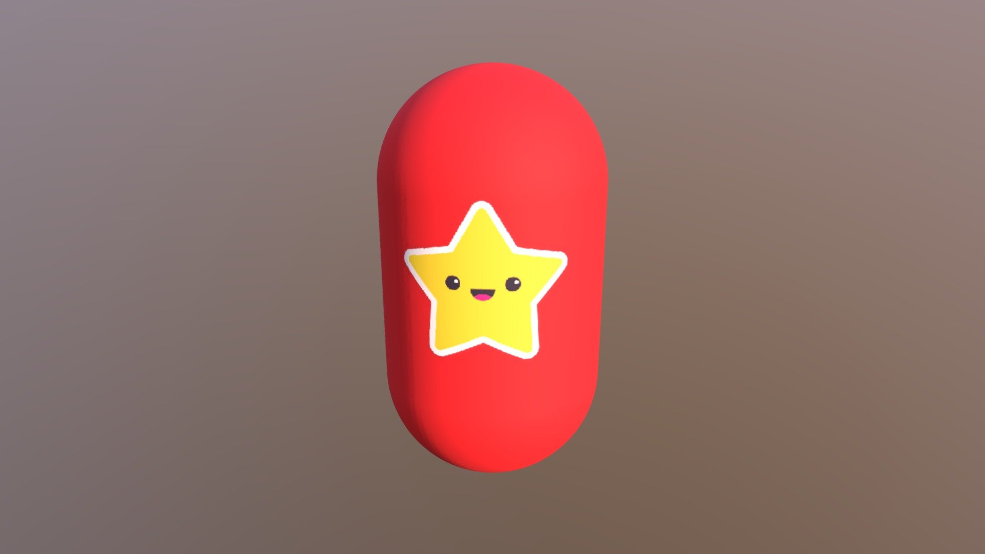Red Pill With Star