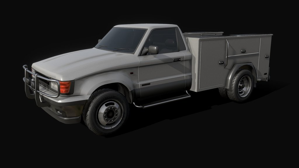 Lightbody '90 MD Utility - Low poly model