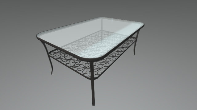 IKEA coffe table KLINGSBO 3D Model