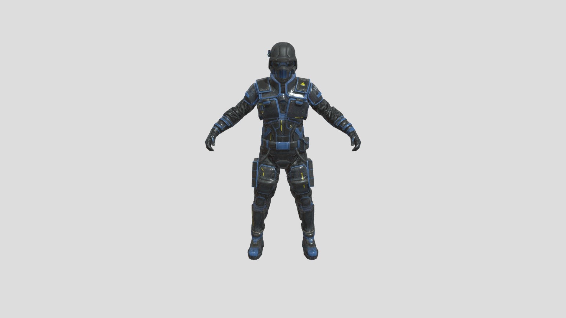 Securyt Male - Download Free 3D model by Freaky Gamer (@davi13gb ...