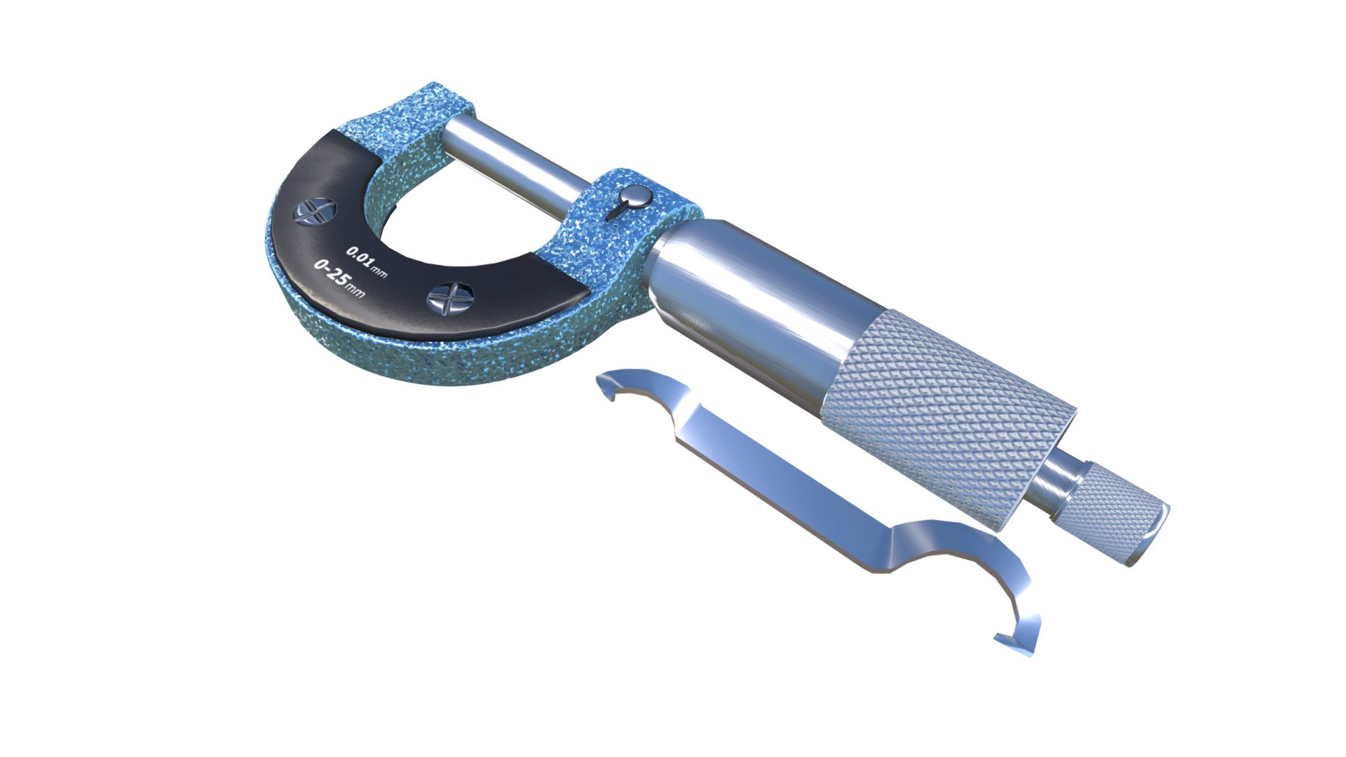 Mikrometer Buy Royalty Free 3D model by DN Media (spazmantiz
