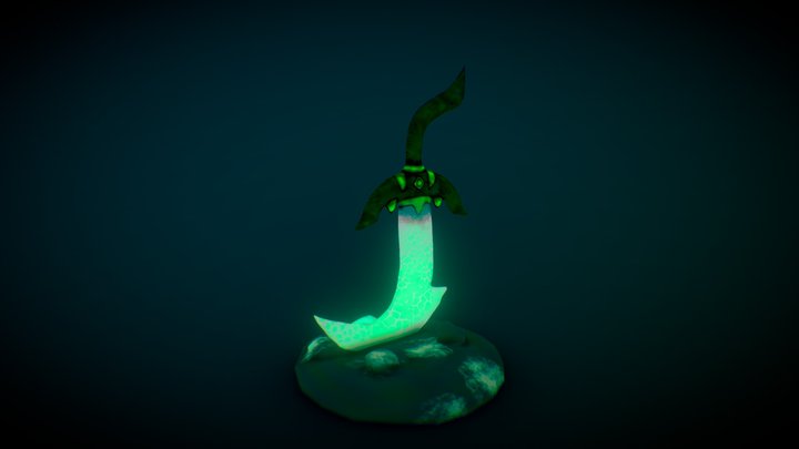 Basic Nature Sword 3D Model