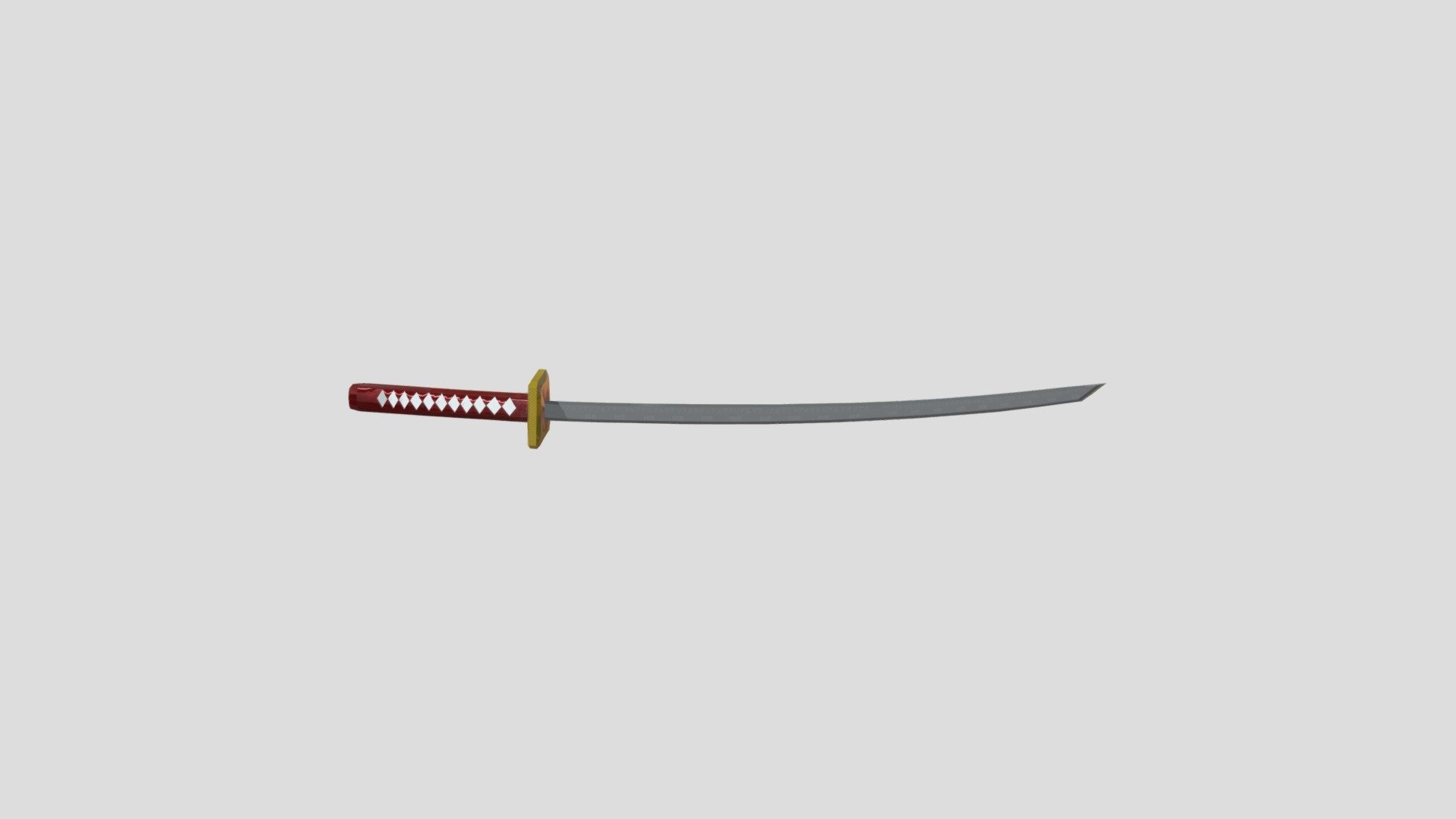 Katana - 3D model by Ben_HSmith [d3b2044] - Sketchfab