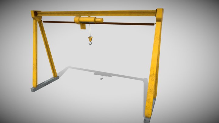 Gantry Portica 3D Model
