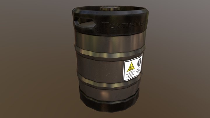 Keg 3D Model