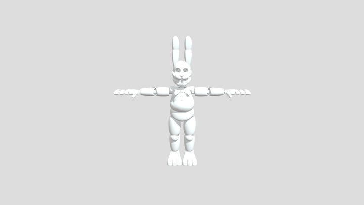Into The Pit Springbonnie Model OBJ File 3D Model