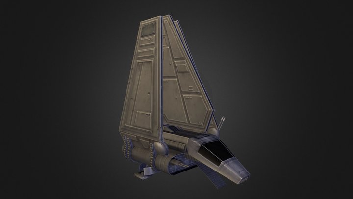 Lambda Shuttle 3D Model