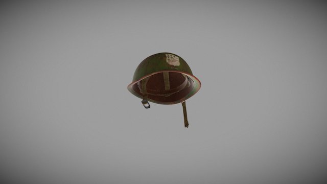 M1 Helmet 3D Model